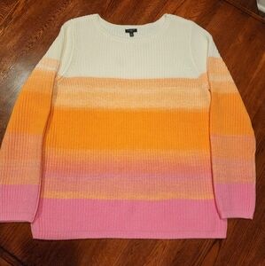 Talbots Shaker Stitch Bateau Neck sweater. NWT Size 1X